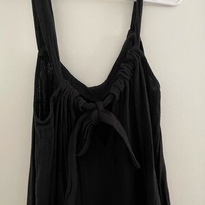 Comfortable Black Sleeveless Dress